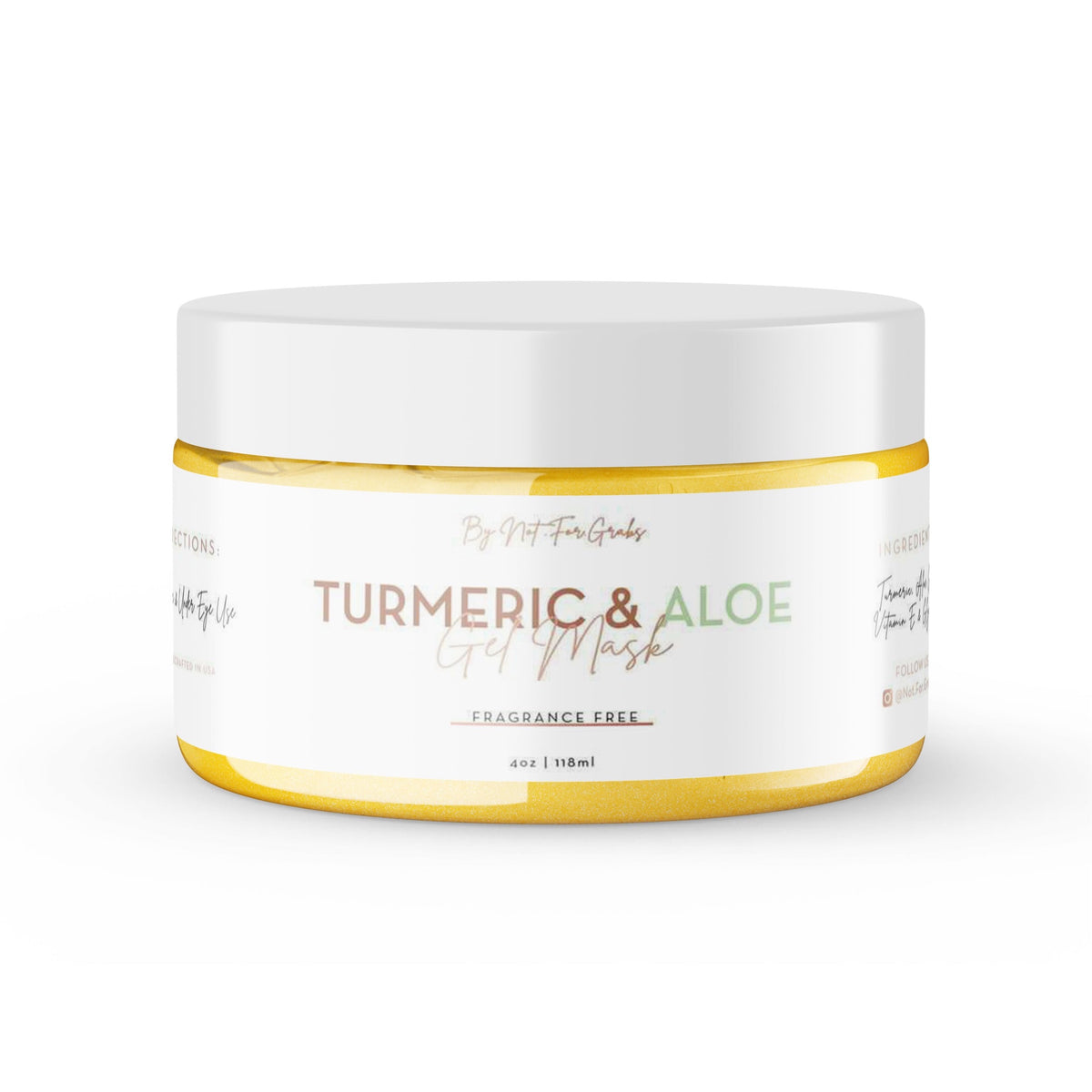 Turmeric & Aloe Gel Mask – Not For Grabs